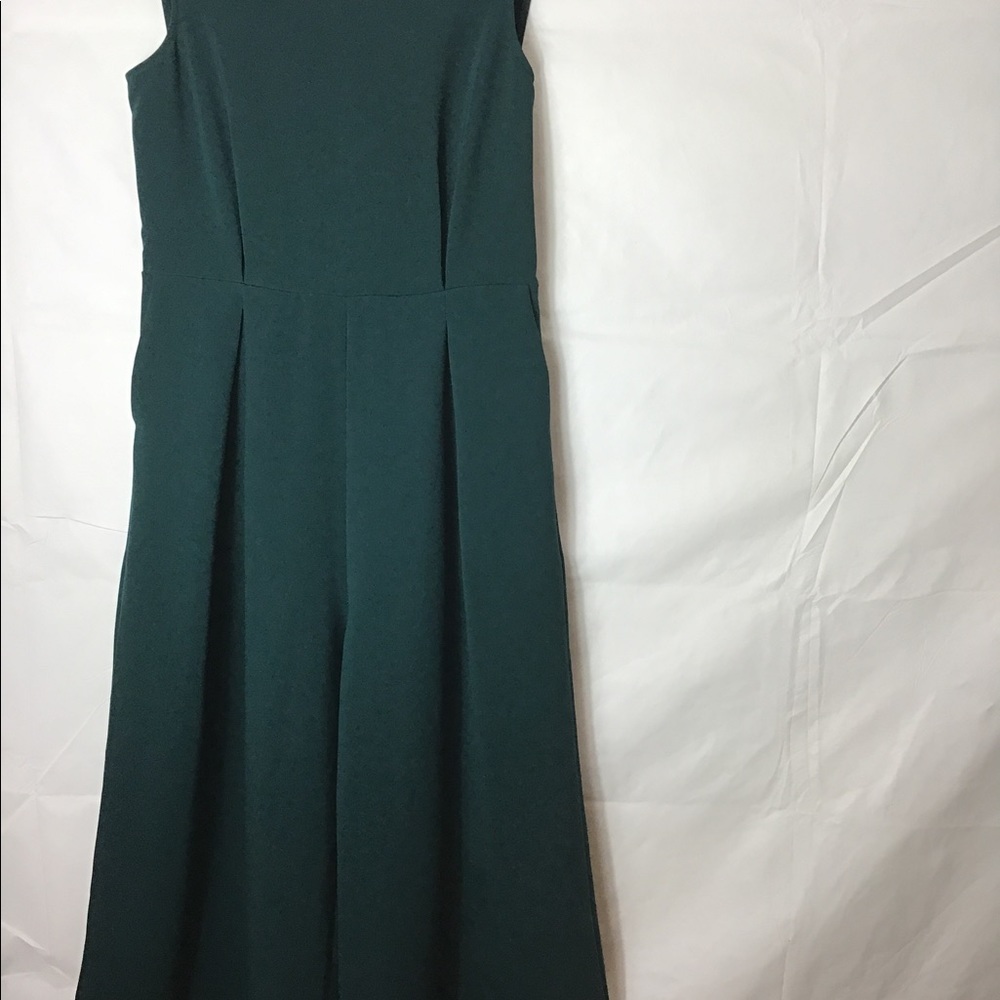CAARA green wide leg jumpsuit size large - Picture 8 of 10